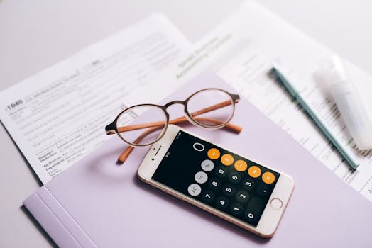 A smartphone displaying a budgeting app