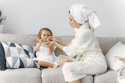 family enjoying a minimalist lifestyle